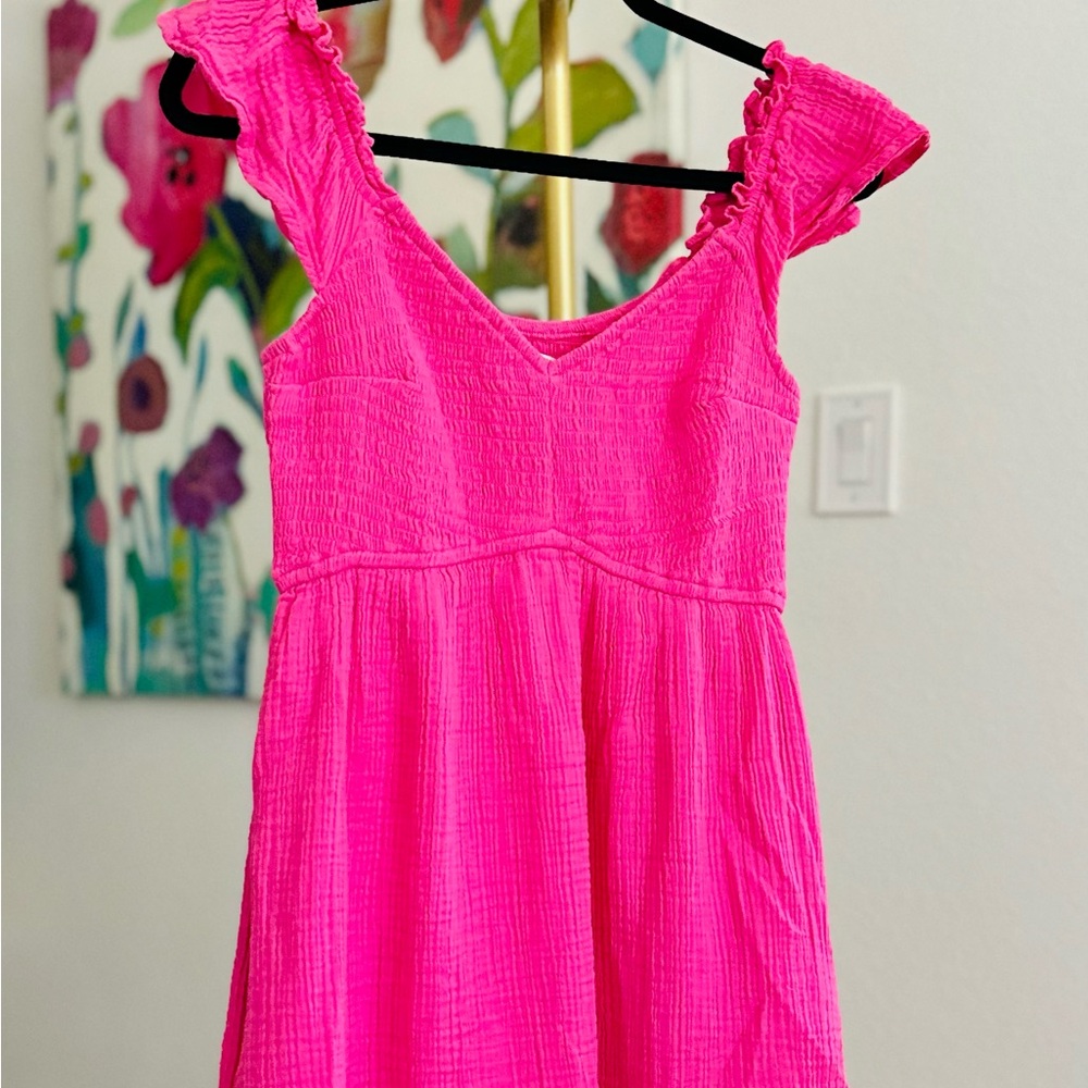 Hollister Flutter Sleeve Sundress - Picture 2 of 5